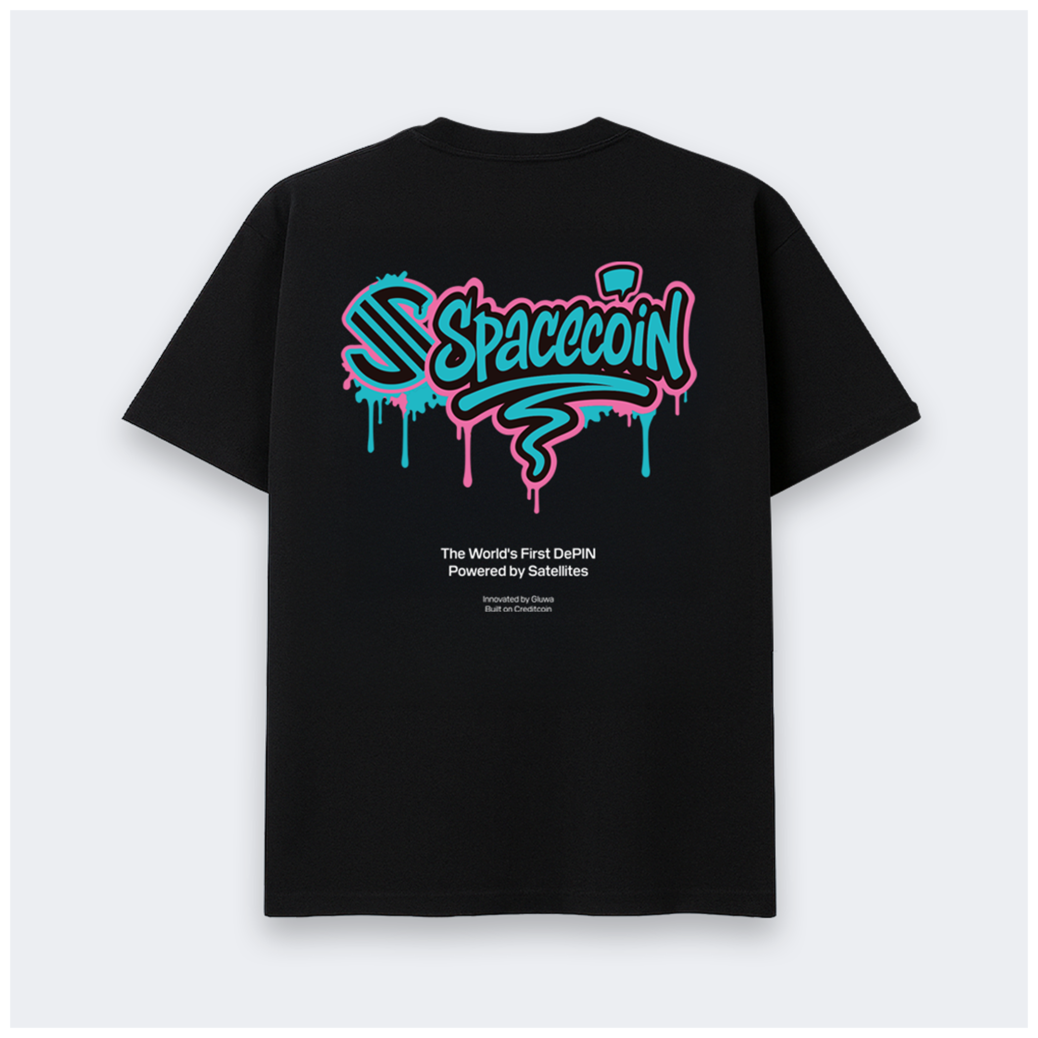 Spacecoin Graffiti Logo T-Shirt - Magnini